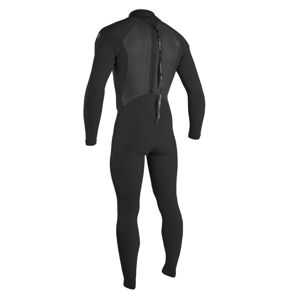 O'Neill Men's Epic 3/2mm Back Zip Full Wetsuit — Black/Black/Black (A05) — additional view