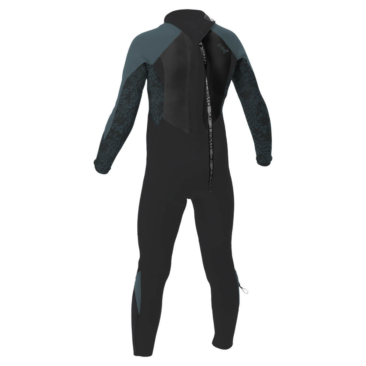 O'Neill Girls Epic 4/3mm Back Zip Full Wetsuit — Tempdstl/Shadedislandsky/Shade (IT1) — additional view