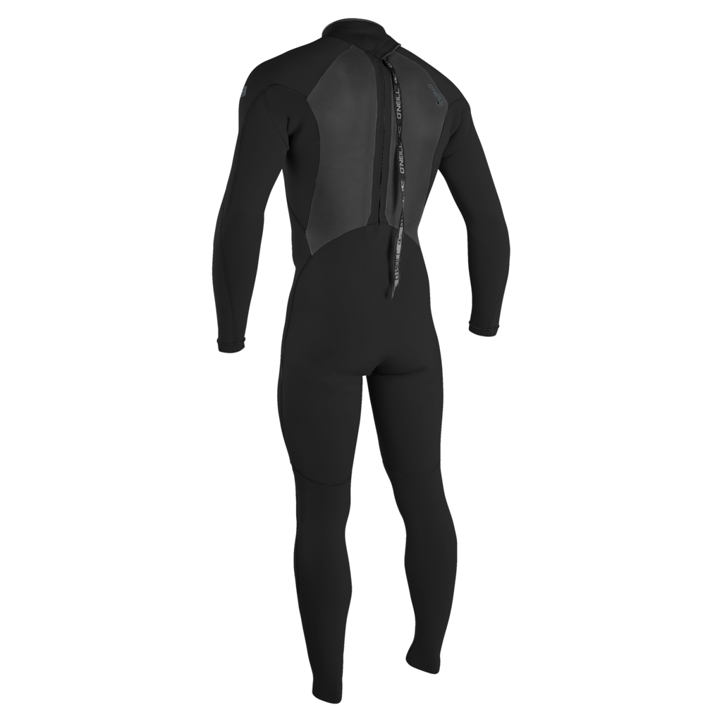 O'Neill Epic 5/4mm Back Zip Men's Wetsuit in black - back view