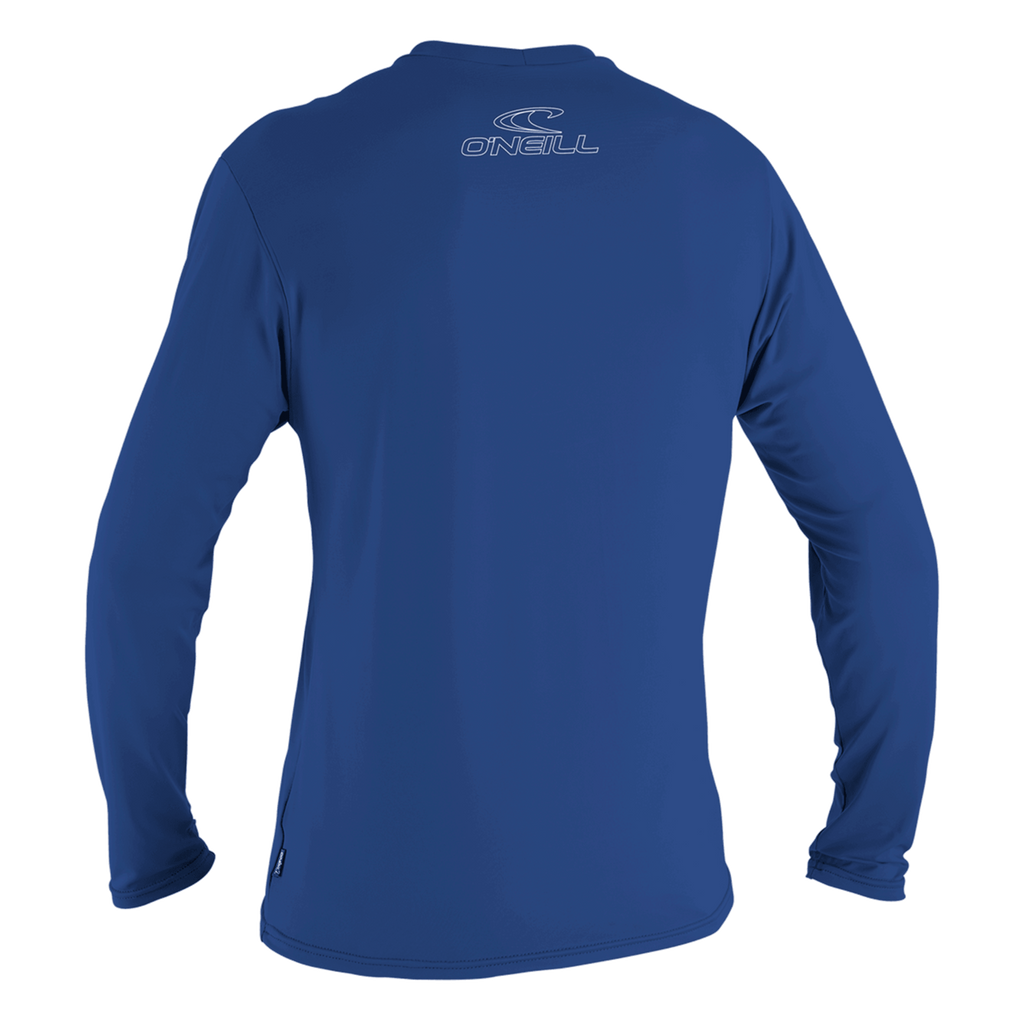 O'Neill Men's Basic Skins Long Sleeve Sun Shirt — Pacific (018) — additional view