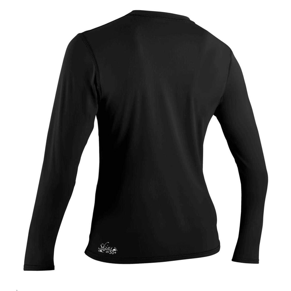 O'Neill Women's Basic Skins Long Sleeve Sun Shirt — Black (002) — additional view