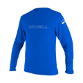O'Neill Youth Basic Skins Long Sleeve Sun Shirt — Pacific (018) — front