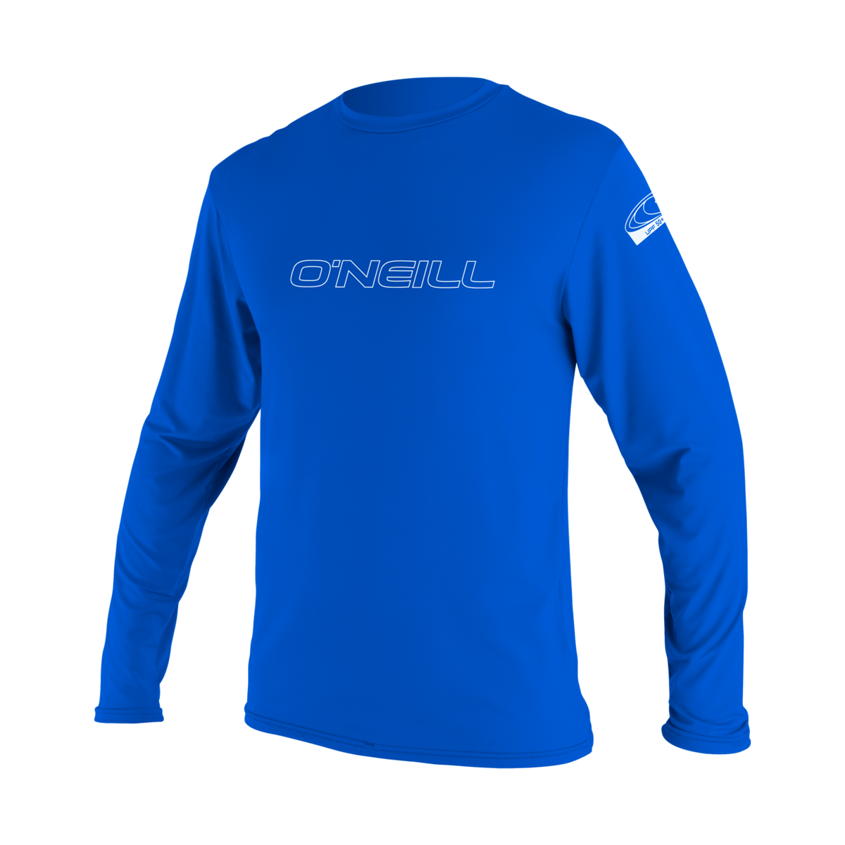 O'Neill Youth Basic Skins Long Sleeve Sun Shirt — Pacific (018) — front