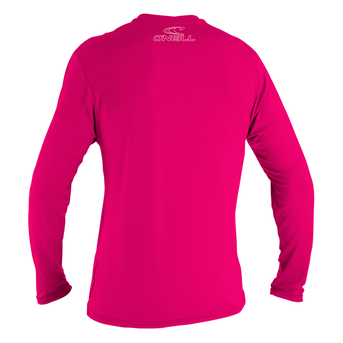 O'Neill Youth Basic Skins Long Sleeve Sun Shirt — Watermelon (182) — additional view