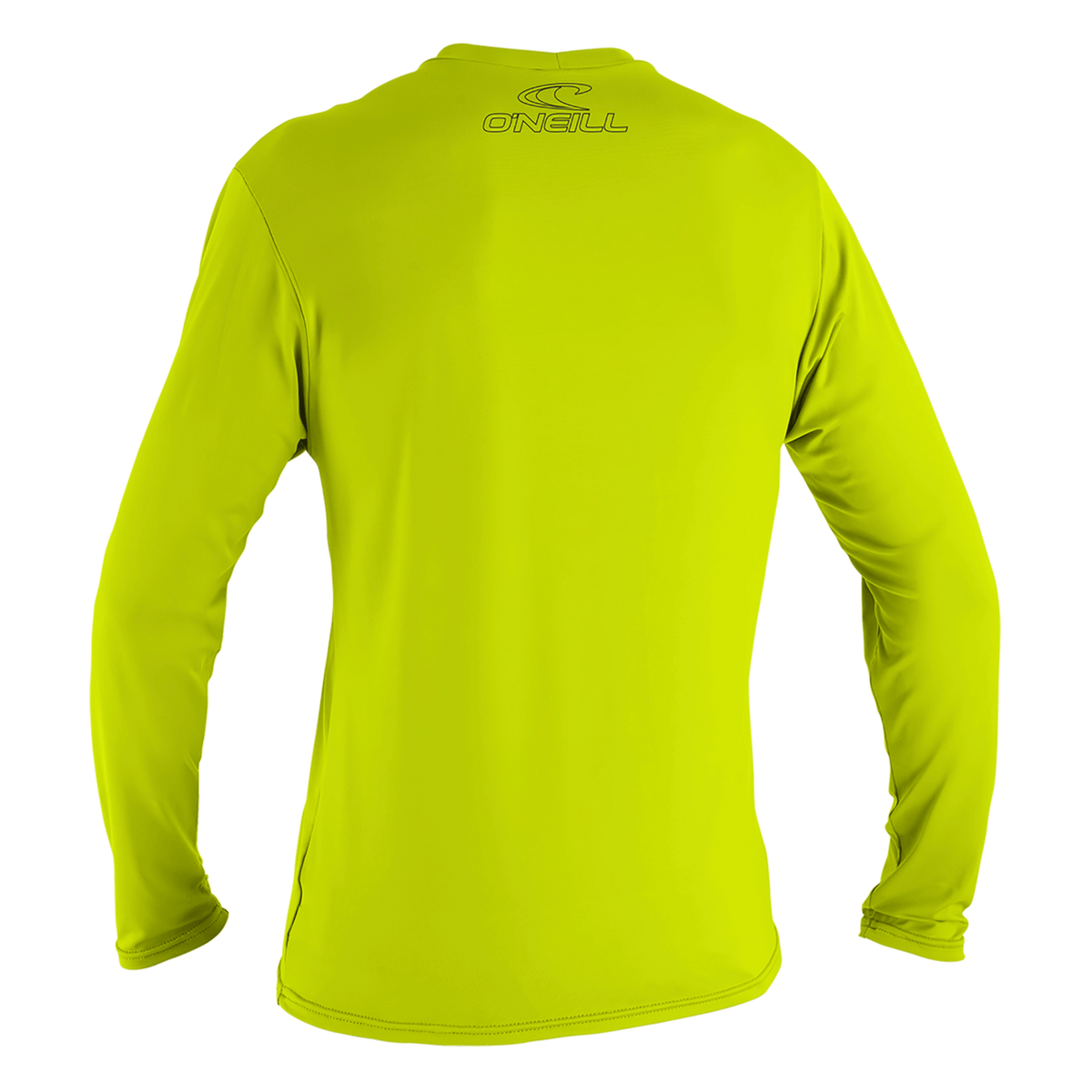 O'Neill Youth Basic Skins Long Sleeve Sun Shirt — Lime (187) — additional view