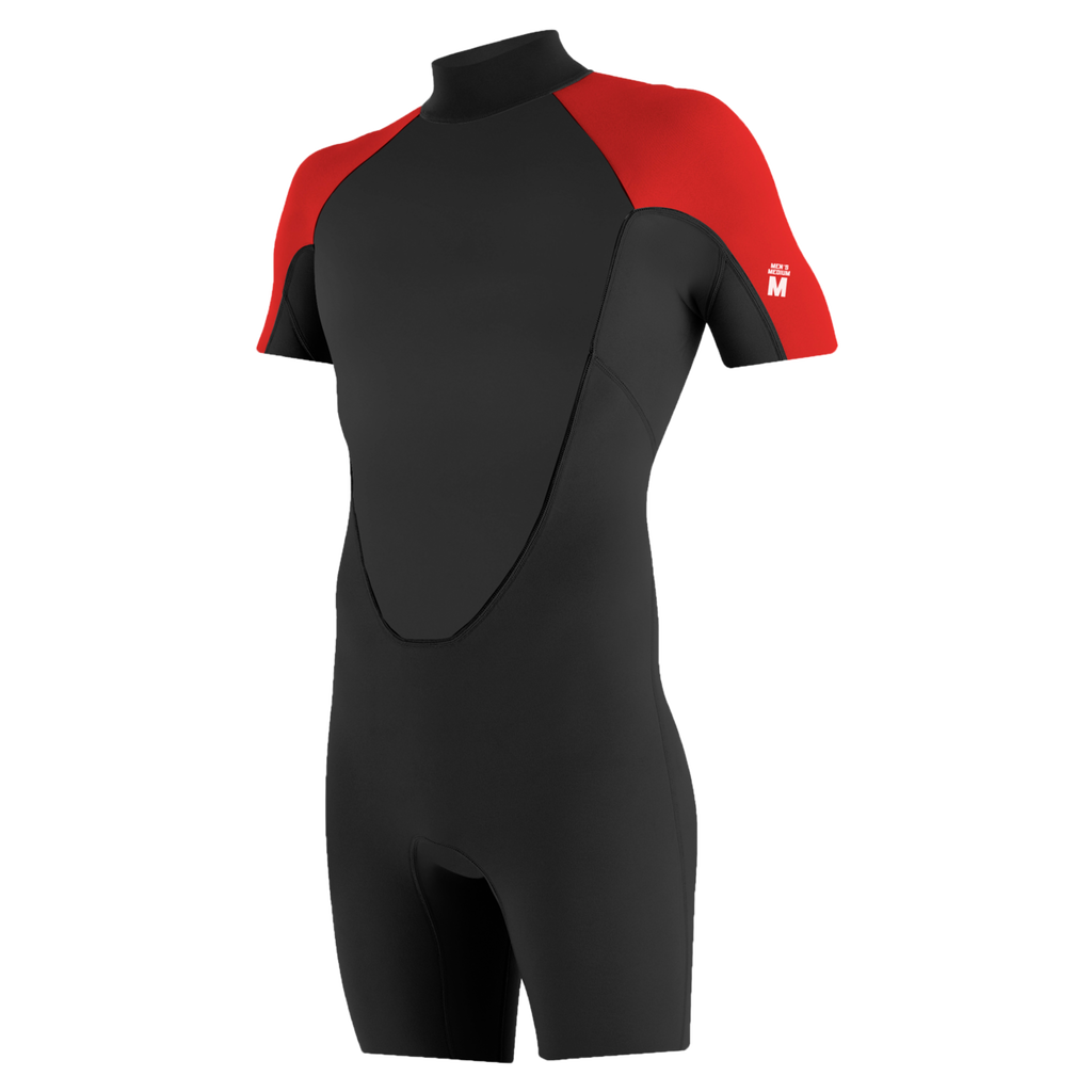 O'Neill Youth Rental FL 2mm Back Zip Short Sleeve Spring Wetsuit — Assorted (XXXX) — front