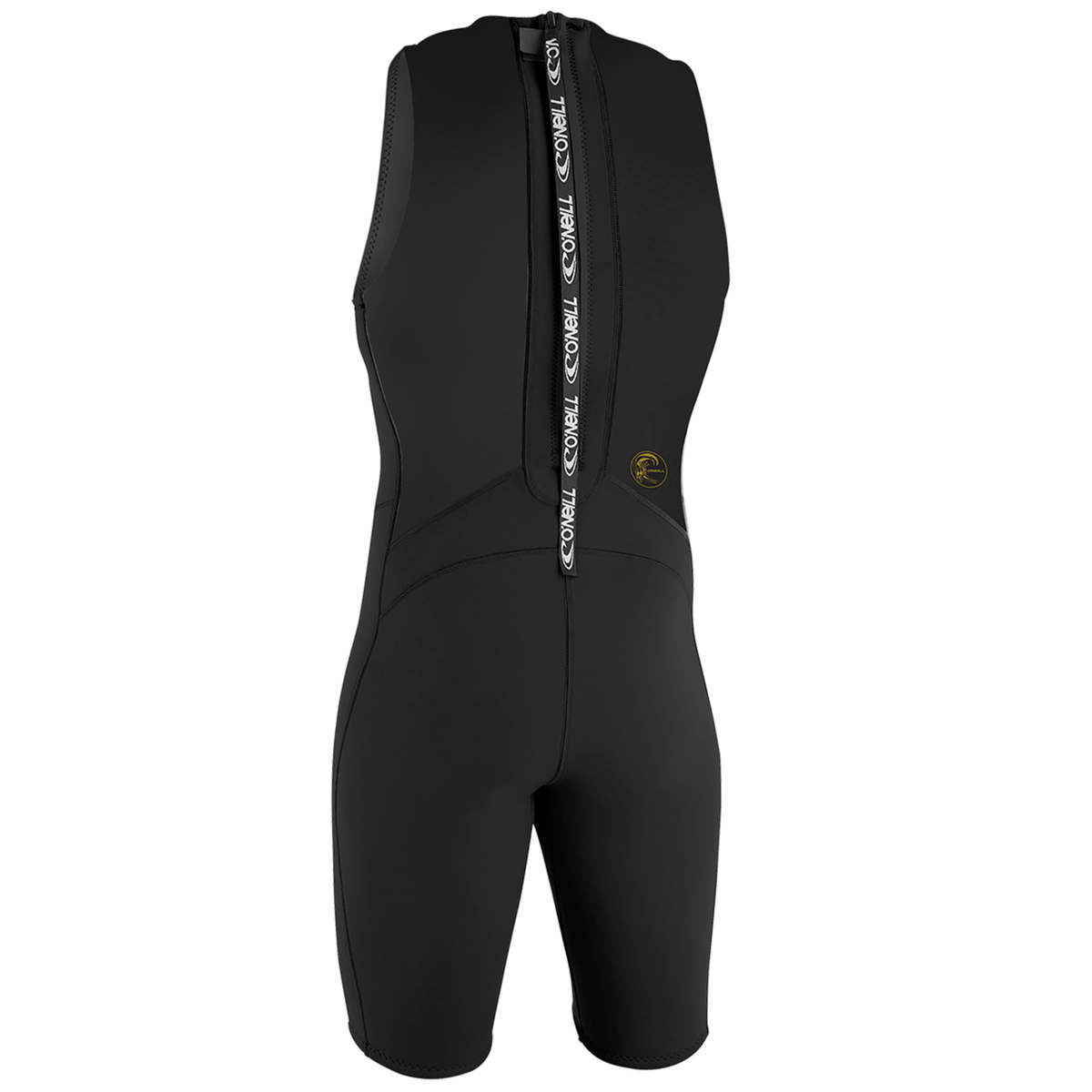 O'Neill Men's O'Riginal 2/1.5mm Back Zip Sleeveless Spring Wetsuit — Black/Black (A00) — additional view