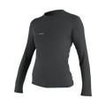 O'Neill Women's Trvlr Hybrid Long Sleeve Sun Shirt — Graphite (009) — front