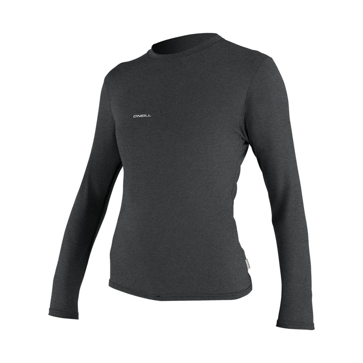 O'Neill Women's Trvlr Hybrid Long Sleeve Sun Shirt — Graphite (009) — front