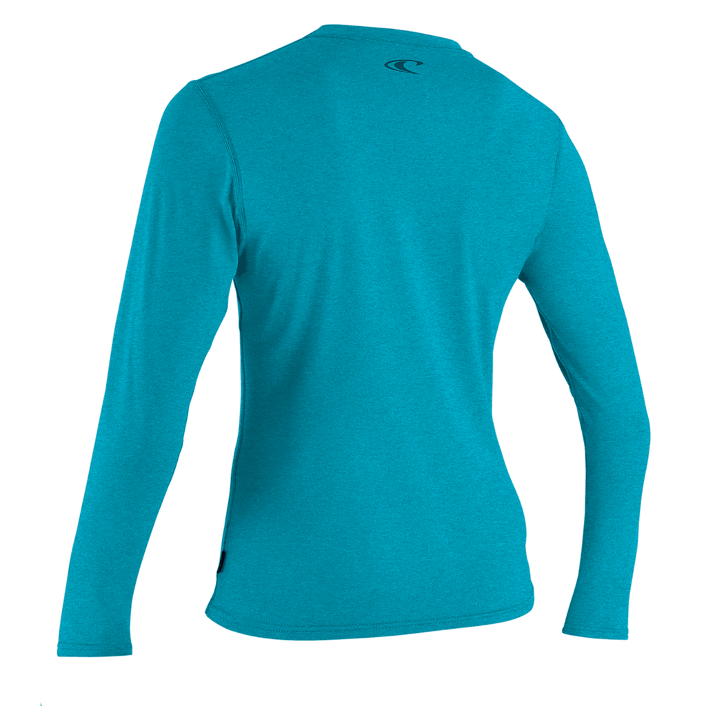 O'Neill Women's Trvlr Hybrid Long Sleeve Sun Shirt — Turquoise (037) — additional view