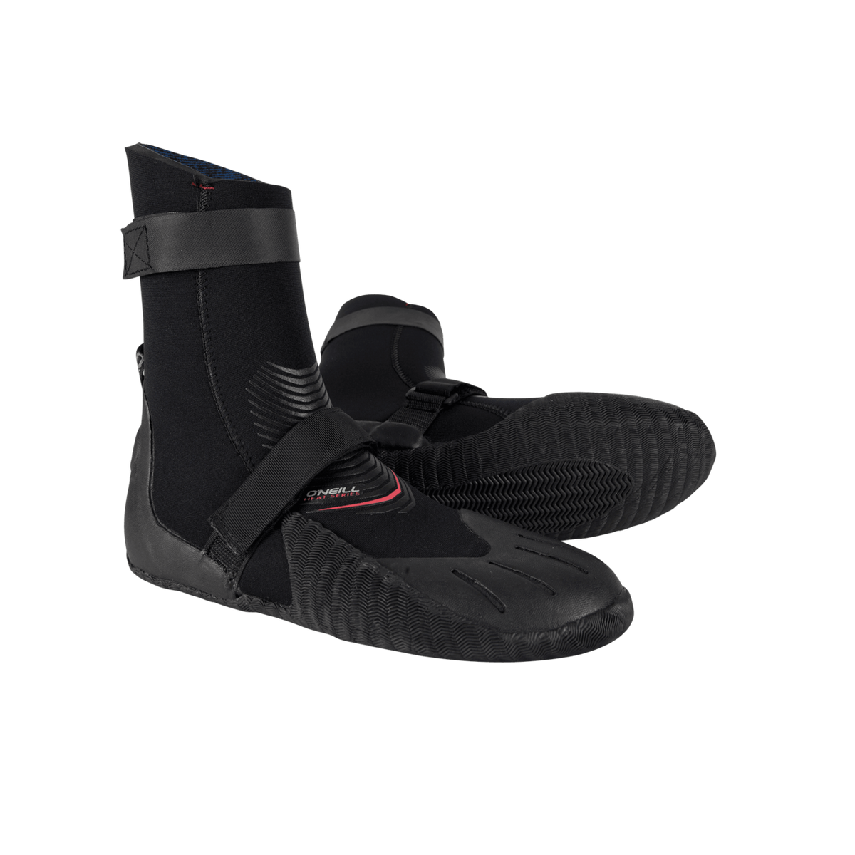 O'Neill Heat 7mm Round Toe Boots — Black (002) — front