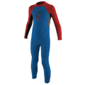 O'Neill Toddler Reactor-2 2mm Back Zip Full - Boys Wetsuit — Ocean/Graphite/Red (EJ9) — front
