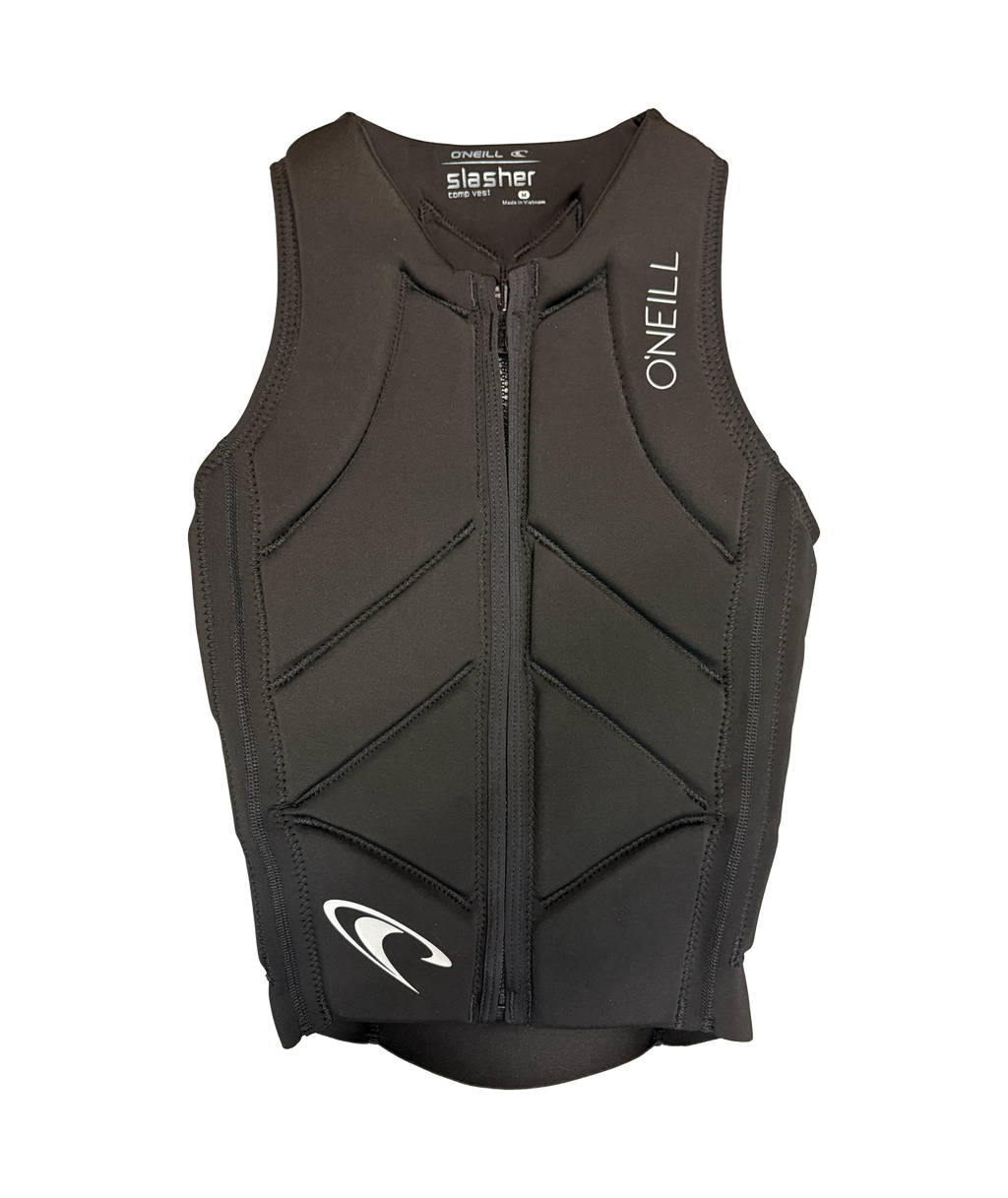 O'Neill Men's Slasher Comp Vest — Black/Black (A00) — front
