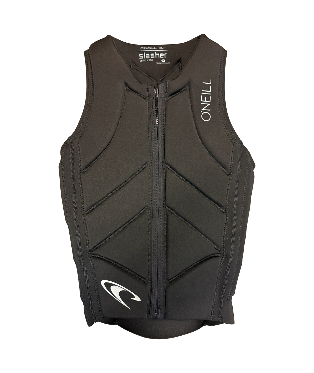 O'Neill Men's Slasher Comp Vest — Black/Black (A00) — front