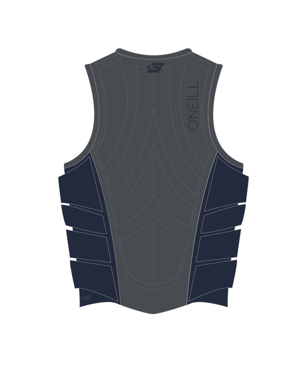 O'Neill Men's Slasher Comp Vest — Graphite/Abyss (IL8) — additional view