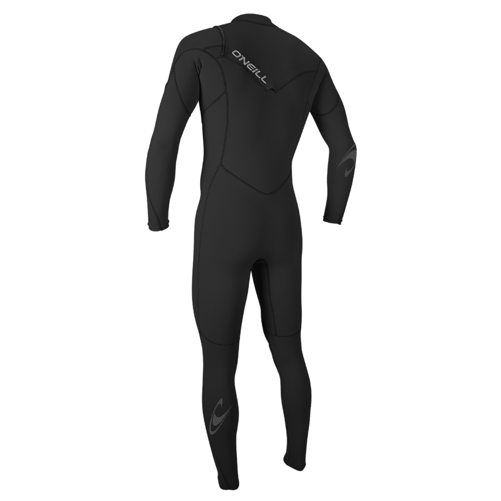 O'Neill Men's Hammer 3/2mm Chest Zip Full Wetsuit — Black/Black/Black (A05) — additional view