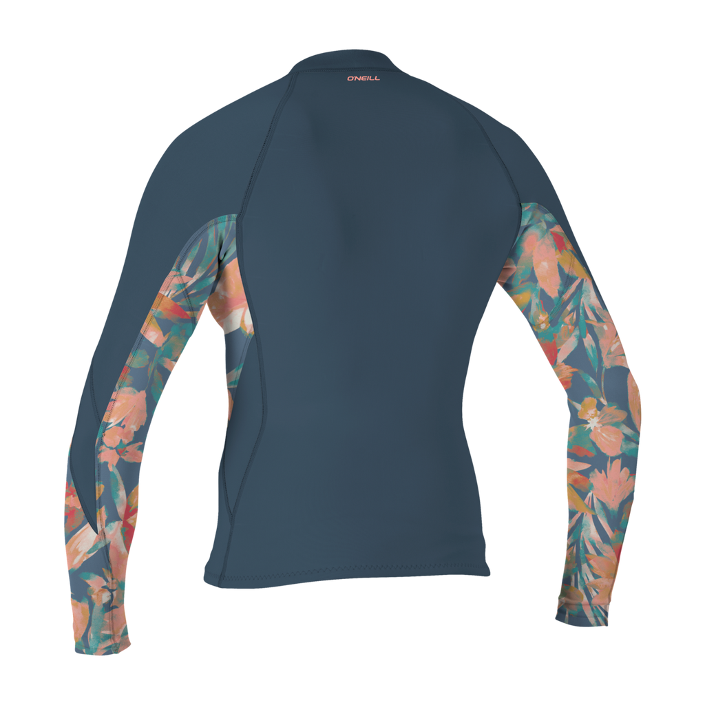 O'Neill Women's Bahia 1/0.5mm Full-Zip Jacket — Copenblu/Ptdtrpcs/Copenblu (IL5) — additional view