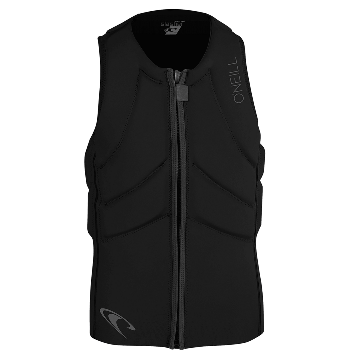 O'Neill Men's Slasher Wind Vest — Black/Black (A00) — front