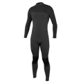 O'Neill Men's Hyperfreak Comp 4/3mm Zipless Full Wetsuit — Black/Black (A00) — front