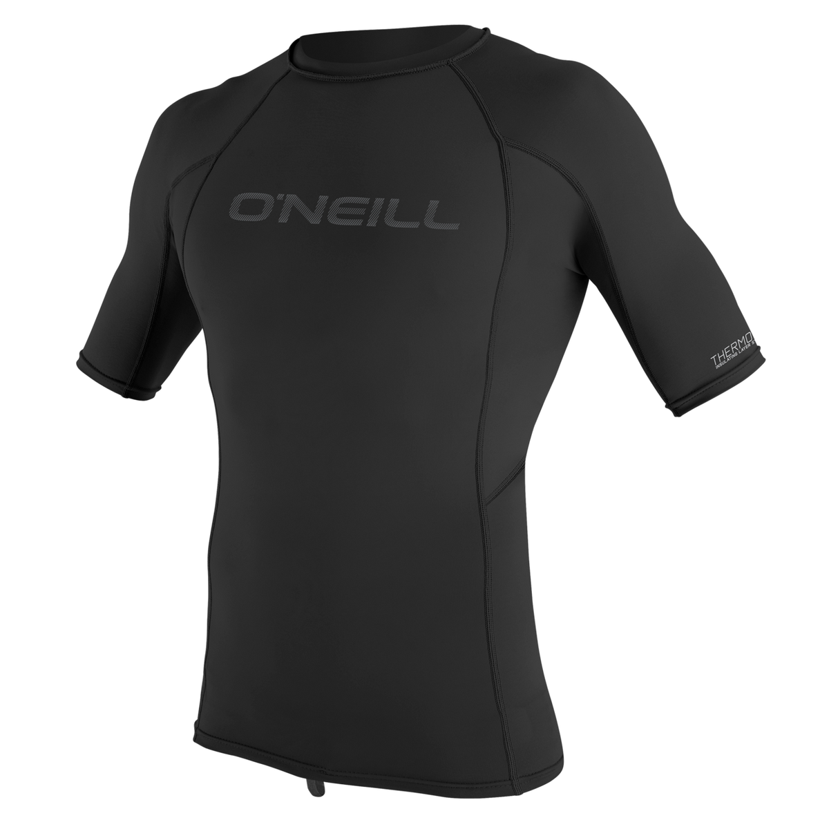 O'Neill Men's Thermo-X Short Sleeve Top — Black (002) — front