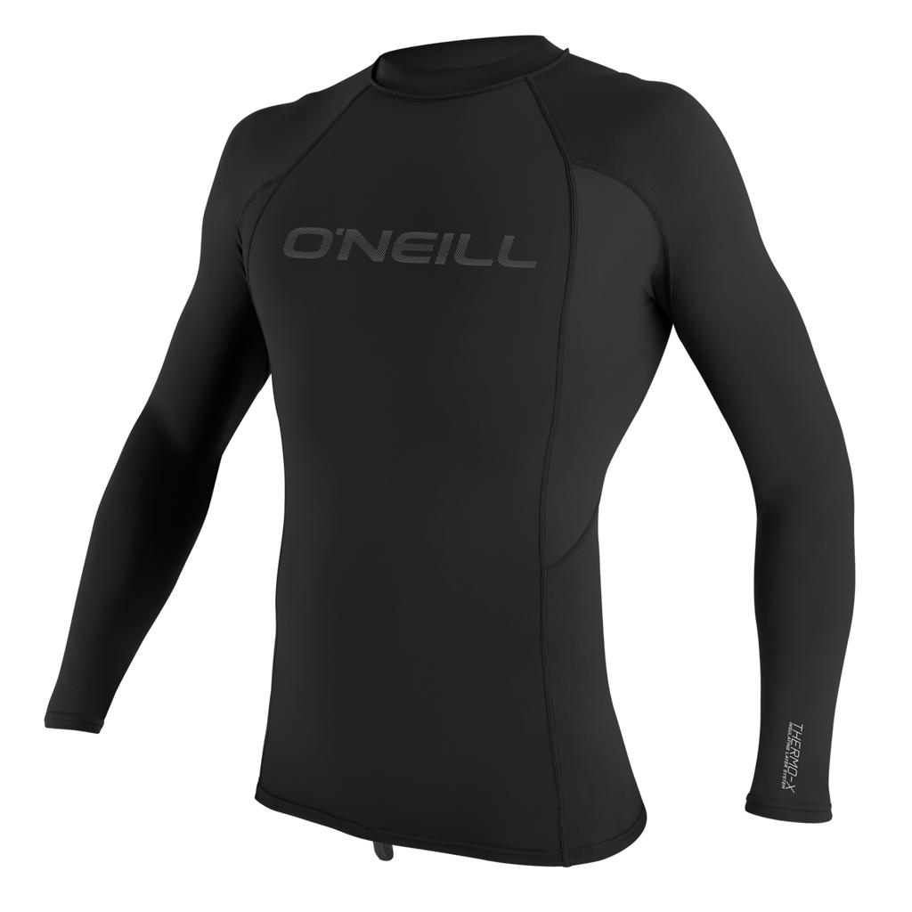 O'Neill Men's Thermo-X Long Sleeve Top — Black (002) — front