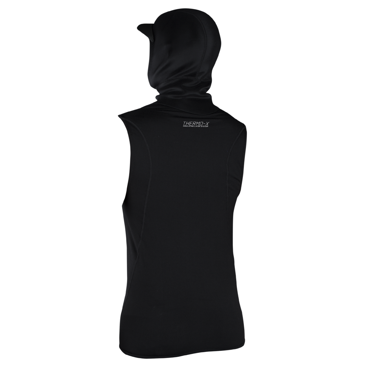 O'Neill Men's Thermo-X Vest w/Neo Hood — Black (002) — additional view