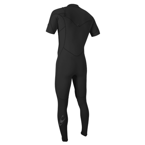 O'Neill Men's Hammer 2mm Chest Zip Short Sleeve Full Wetsuit — Black/Black/Black (A05) — additional view