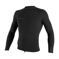 O'Neill Men's Reactor-2 1.5mm Long Sleeve Top — Black/Black/Black (A05) — front