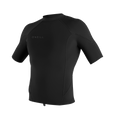 O'Neill Men's Reactor-2 1mm Short Sleeve Top — Black/Black/Black (A05) — front