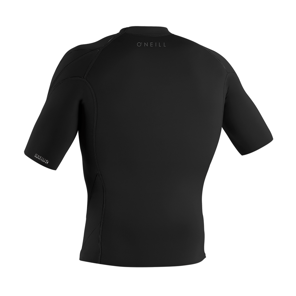 O'Neill Men's Reactor-2 1mm Short Sleeve Top — Black/Black/Black (A05) — additional view