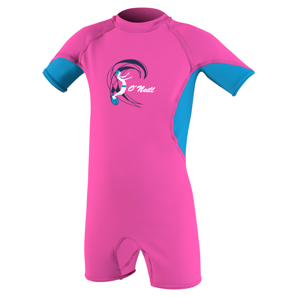O'Neill Toddler O'Zone UV Spring - Girls — Berry/Sky/White (AI2) — front