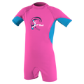 O'Neill Toddler O'Zone UV Spring - Girls — Berry/Sky/White (AI2) — front