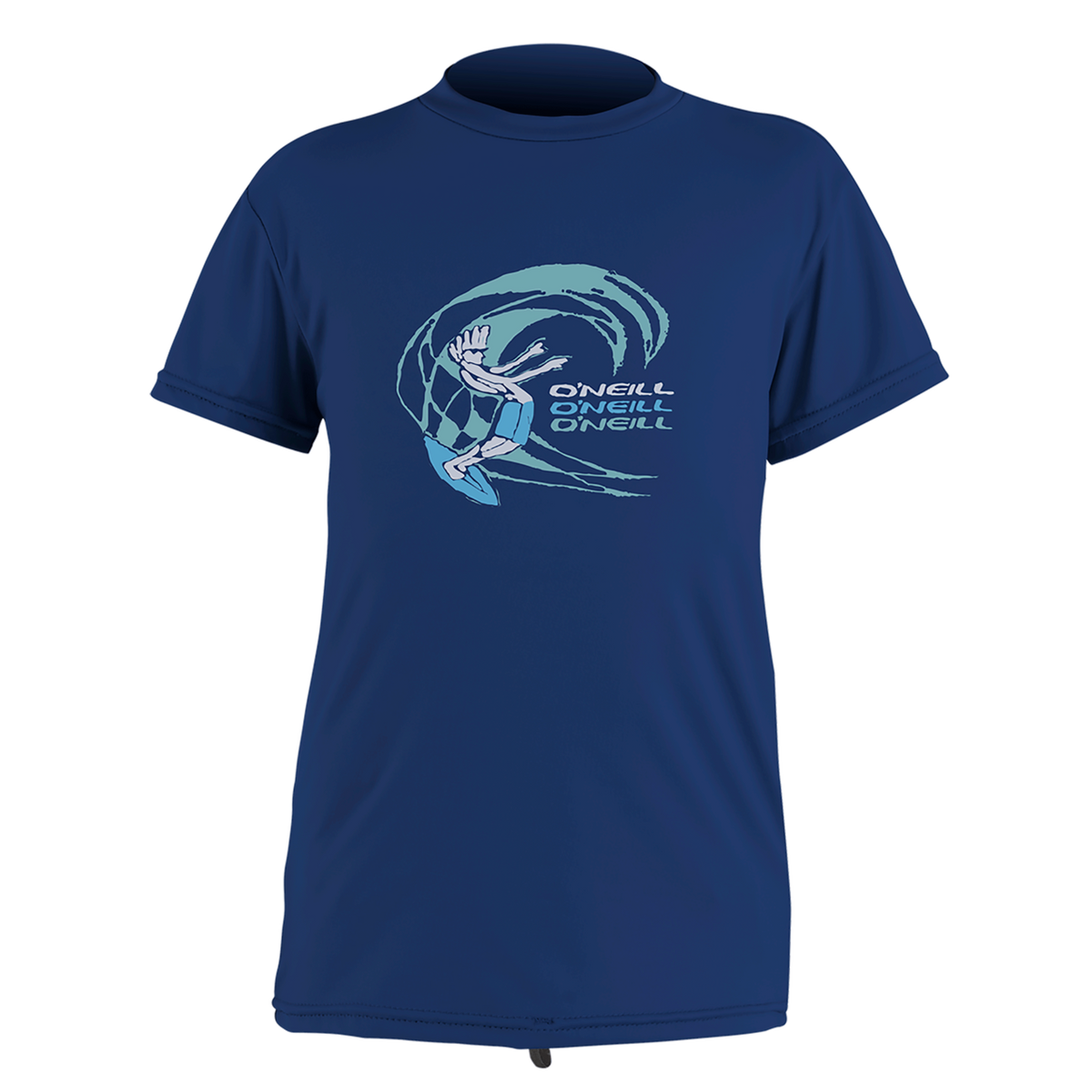 O'Neill Toddler O'Zone Short Sleeve Sun Shirt - Boy — Navy (016) — front