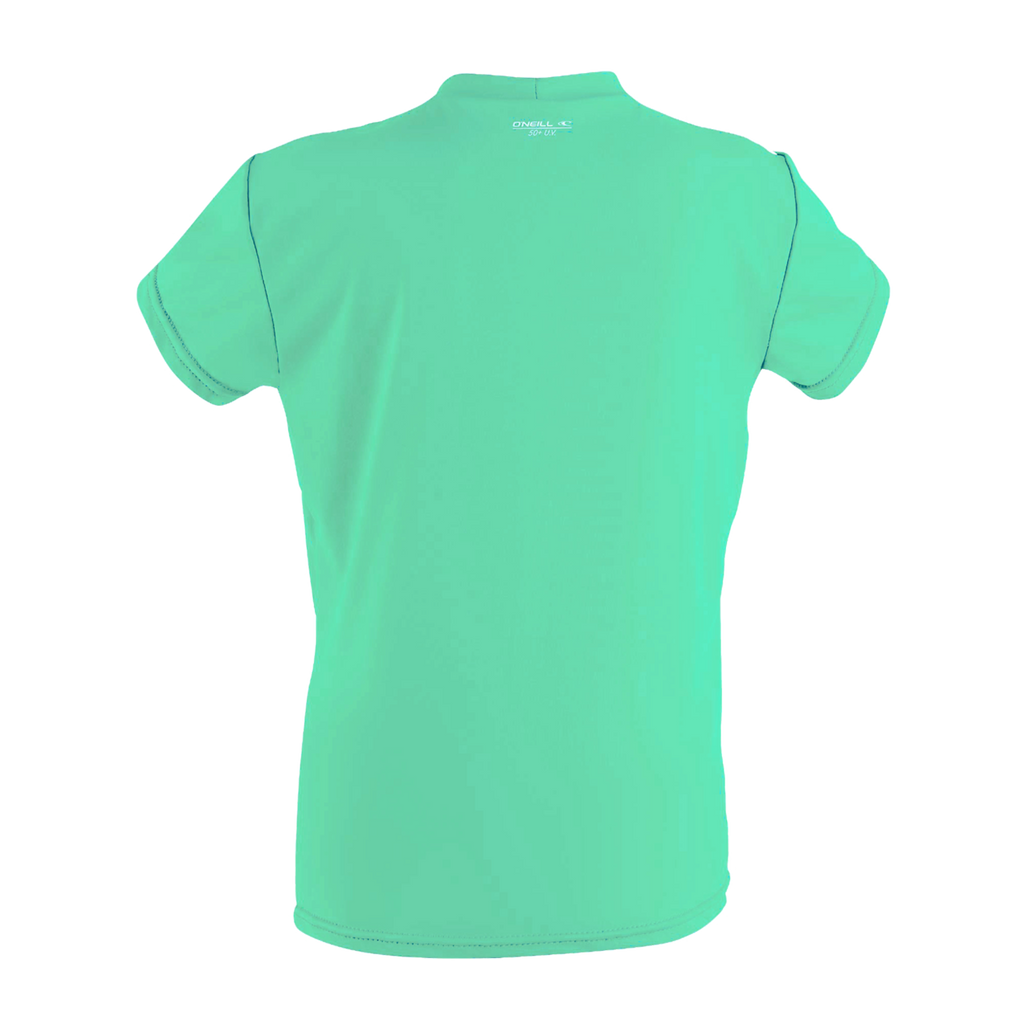 O'Neill Toddler O'Zone Short Sleeve Sun Shirt - Girls — Lightaqua (216) — additional view