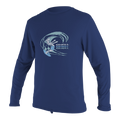 O'Neill Toddler O'Zone Long Sleeve Sun Shirt - Boys — Navy (016) — front