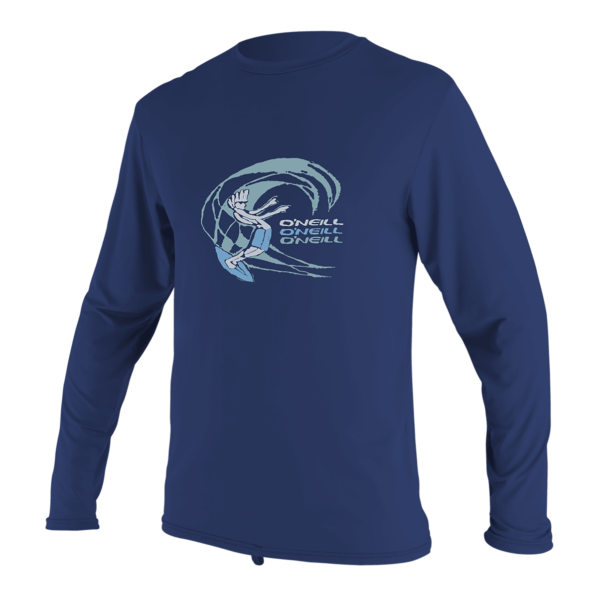 O'Neill Toddler O'Zone Long Sleeve Sun Shirt - Boys — Navy (016) — front