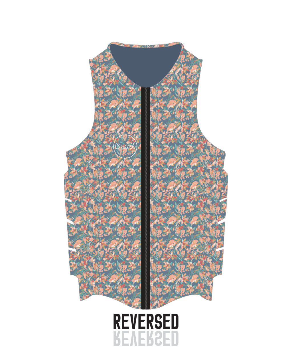 O'Neill Women's Slasher Comp Vest — Copenblue/Paintedtropics (IL4) — additional view
