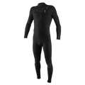 O'Neill Men's Hyperfreak 3/2mm+ Chest Zip Full Wetsuit — Black/Black (A00) — front