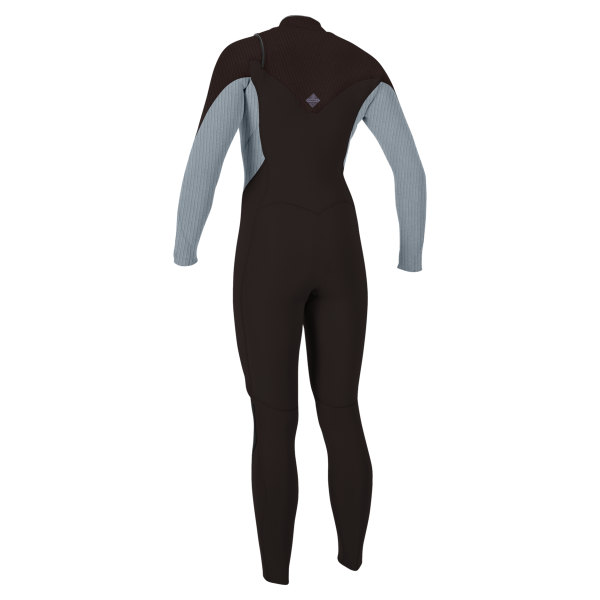 O'Neill Women's Hyperfreak 3/2mm+ Chest Zip Full Wetsuit — Arabica/Tradewinds (IT2) — additional view