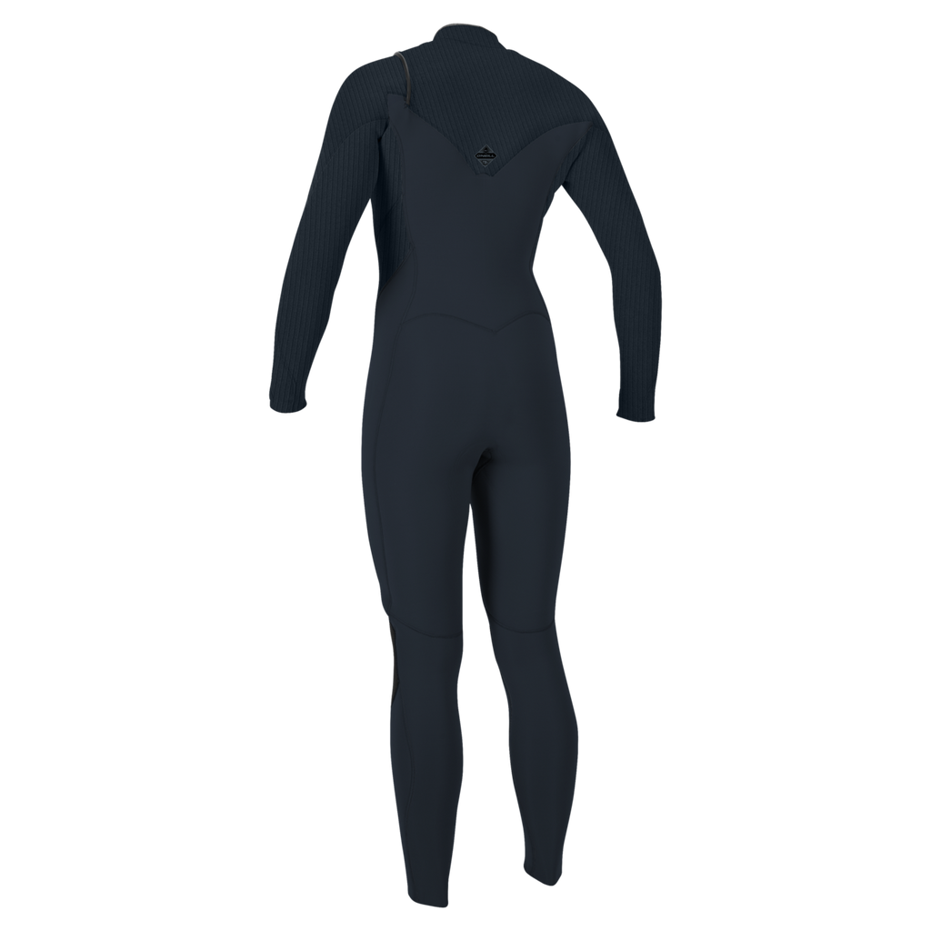 O'Neill Women's Hyperfreak 4/3mm+ Chest Zip Full Wetsuit — Darkorion/Darkorion (IL7) — additional view