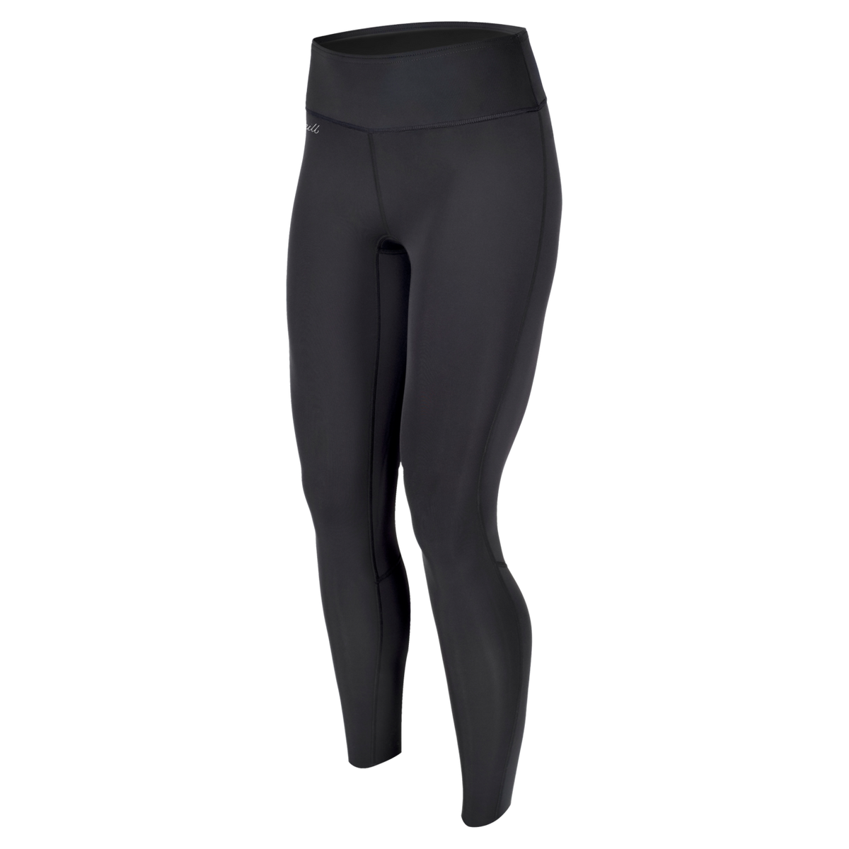 O'Neill Women's Bahia 1.5mm Neoprene Leggings — Black/Black (A00) — front