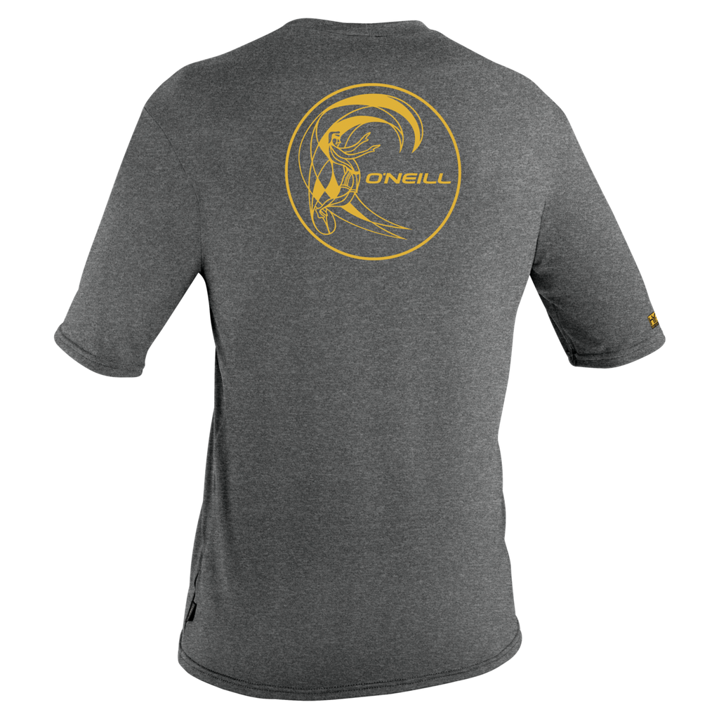 O'Neill Youth Trvlr Hybrid Short Sleeve Sun Shirt — Graphite (009) — additional view