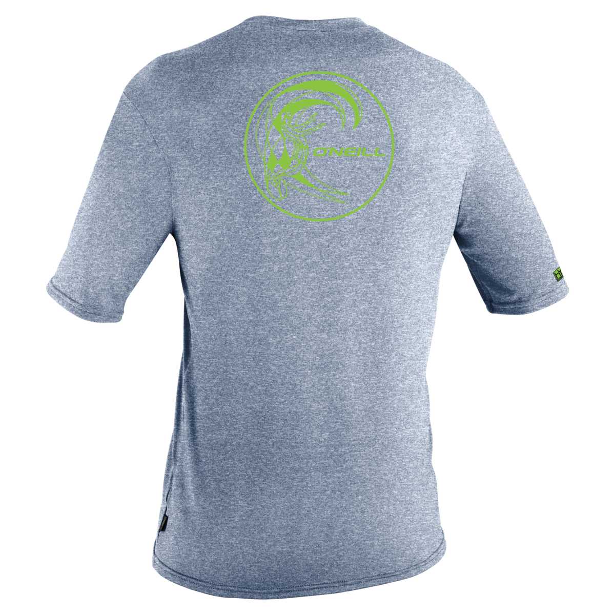 O'Neill Youth Trvlr Hybrid Short Sleeve Sun Shirt — Cadet Blue (153) — additional view