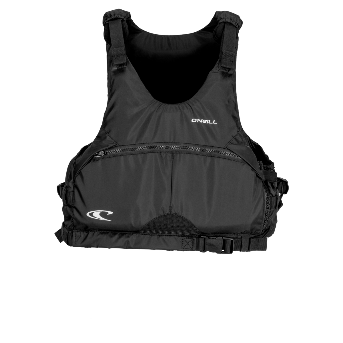 O'Neill Multisport ISO 50N Vest — Black/Black (A00) — front