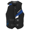 O'Neill Youth Reactor ISO 50N Vest — Hz8 Blk/White/Pac (HZ8) — front