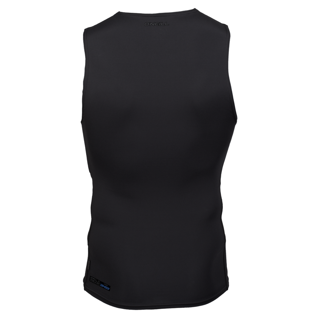 O'Neill Men's Neo Skins Rib Cage Vest — Black/Black (A00) — additional view