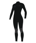 O'Neill Women's O'Riginal RG8 3/2mm Chest Zip Full Wetsuit — Black/Black/Black (A05) — front