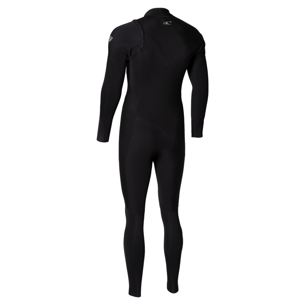 O'Neill Men's Epic 4/3mm Chest Zip Full Wetsuit — Black/Black/Black (A05) — additional view