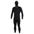 O'Neill Epic 6/4mm Hooded Chest Zip Men's Wetsuit in black - front view