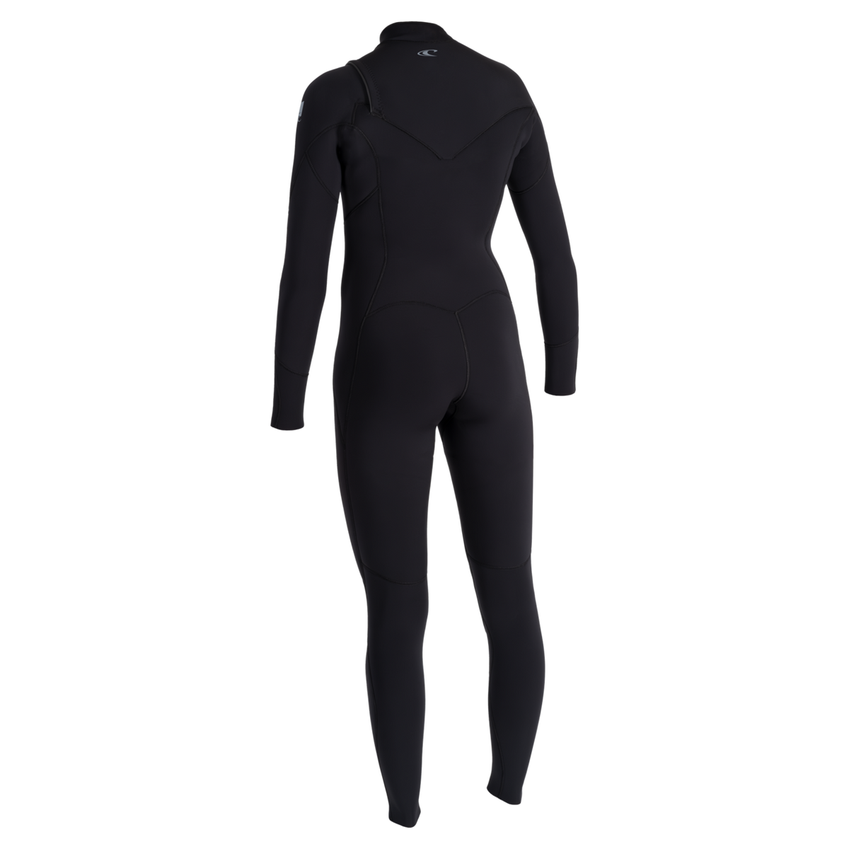 O'Neill Women's Epic 3/2mm Chest Zip Full Wetsuit — Black/Black/Black (A05) — additional view